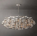 Load image into Gallery viewer, Caprice Clear Glass Round Chandelier 60"
