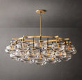 Load image into Gallery viewer, Caprice Clear Glass Round Chandelier 60"
