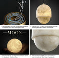 Load image into Gallery viewer, Capsule/Bilayer/Raindrop Type Alabaster Marble Modern Pendant for All Scene
