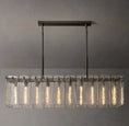Load image into Gallery viewer, Caramelle Glass Rectangular Chandelier 60"
