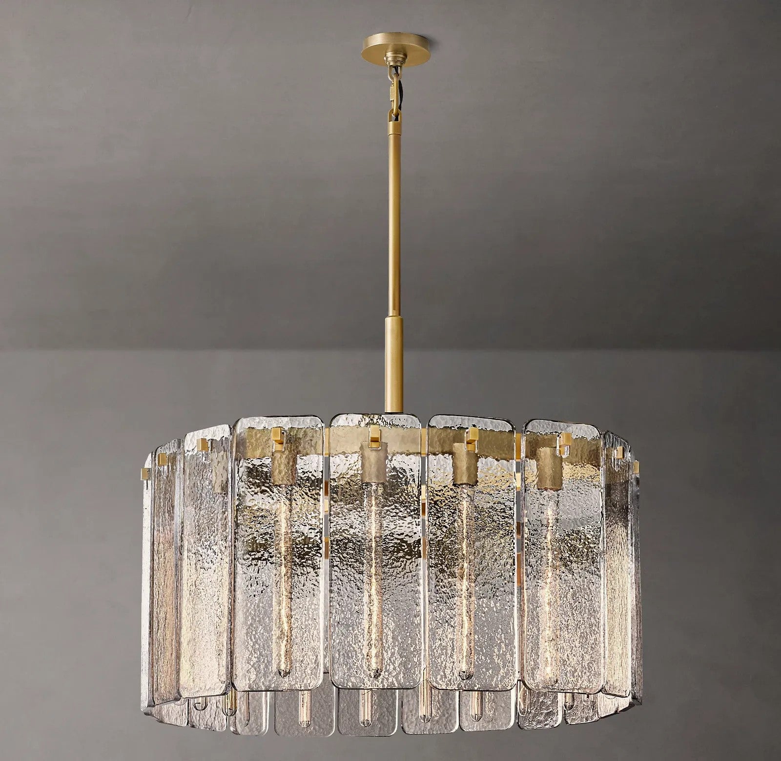 Caramelle Glass Round Chandelier 36"