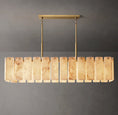 Load image into Gallery viewer, Caramelle Onyx Rectangular Chandelier 74"
