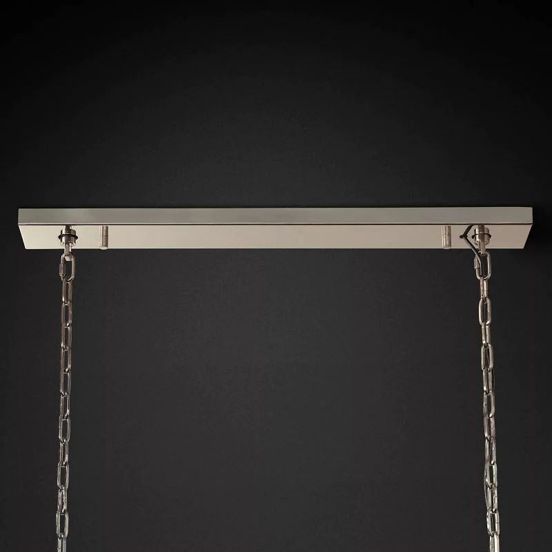 Cascade Rectangular Chandelier 54"
