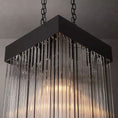 Load image into Gallery viewer, Cascade Square Chandelier 21"
