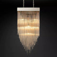 Load image into Gallery viewer, Cascade Square Chandelier 30"
