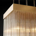 Load image into Gallery viewer, Cascade Square Chandelier 30"
