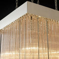 Load image into Gallery viewer, Cascade Square Chandelier 30"
