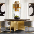 Load image into Gallery viewer, Cathedral Sculptural Chandelier 24"
