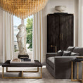 Load image into Gallery viewer, Chiala Clear Glass Square Chandelier 32" For Living Room
