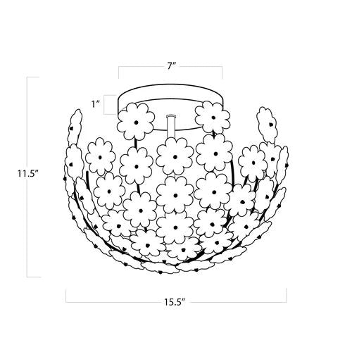 Chelish 2 Lights Pendant Chandelier