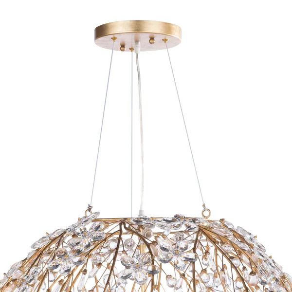 Cherishy 8 Lights Spherical Chandelier 30"