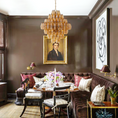Load image into Gallery viewer, Chiala Smoke Glass Large Chandelier
