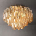 Load image into Gallery viewer, Chiala Clear Glass Flushmount 17"
