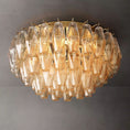 Load image into Gallery viewer, Chiala Clear Glass Flushmount 22"
