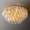 Load image into Gallery viewer, Chiala Clear Glass Flushmount 22"
