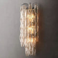 Load image into Gallery viewer, Chiala Clear Glass Grand Wall Sconce

