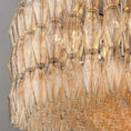 Load image into Gallery viewer, Chiala Clear Glass Round Chandelier 47"
