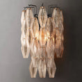 Load image into Gallery viewer, Chiala Clear Glass Short Wall Sconce
