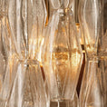 Load image into Gallery viewer, Chiala Clear Glass Short Wall Sconce
