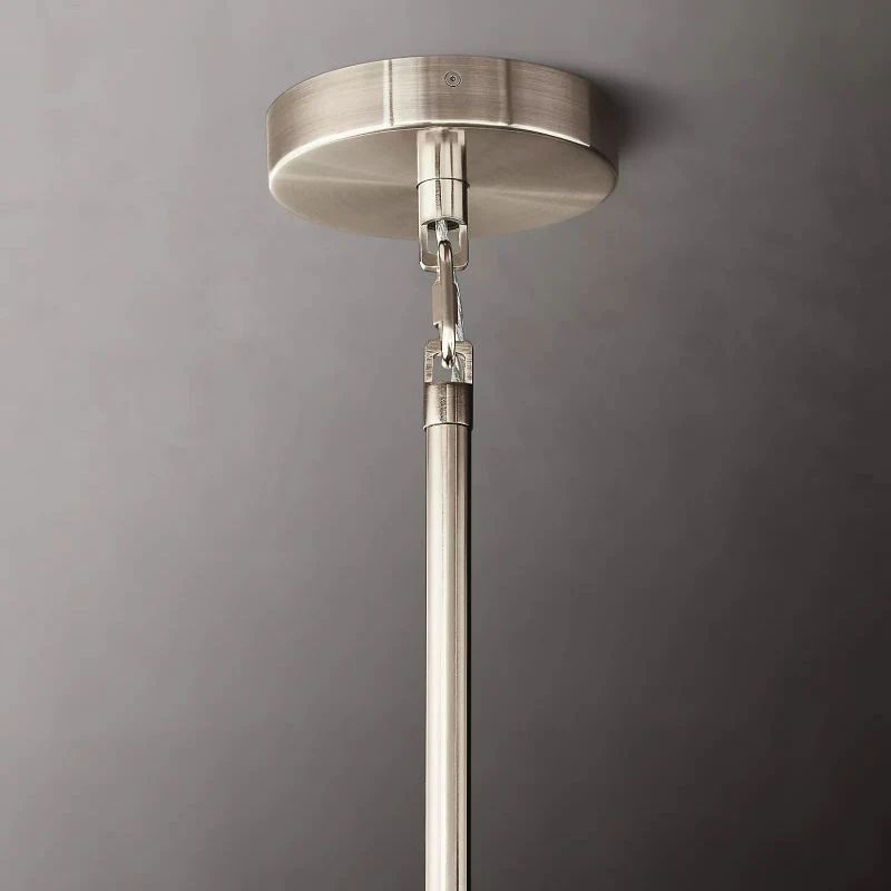Chiala Clear Glass Tiered Round Chandelier 47"