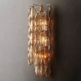 Load image into Gallery viewer, Chiala Smoke Glass Grand Wall Sconce
