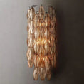 Load image into Gallery viewer, Chiala Smoke Glass Grand Wall Sconce
