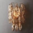 Load image into Gallery viewer, Chiala Smoke Glass Short Wall Sconce
