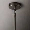 Load image into Gallery viewer, Chiala Smoke Glass Square Chandelier 32"

