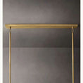 Load image into Gallery viewer, Chiala Smoke Glass Tiered Rectangular Chandelier 74"
