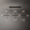 Charger l'image dans la visionneuse de la galerie, Clear Globe Mobile Linear Chandelier
