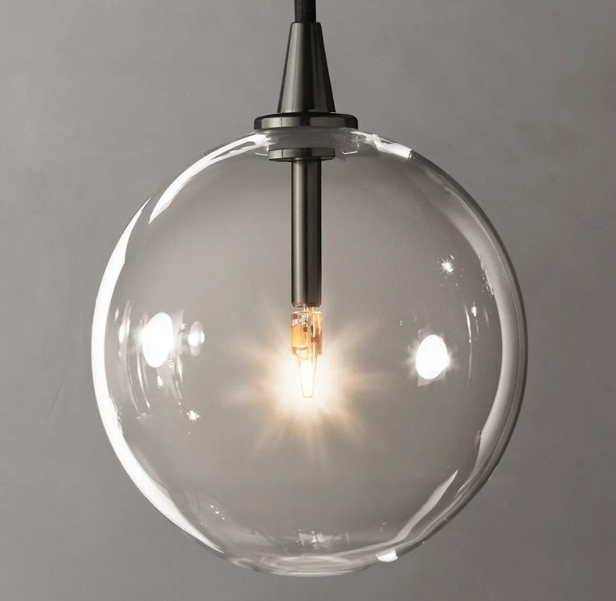 Clear Globe Mobile Pendant