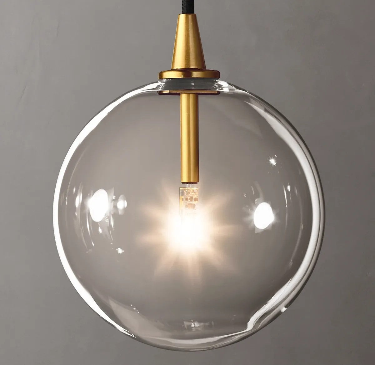 Clear Globe Mobile Pendant