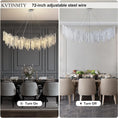 Load image into Gallery viewer, Coin Type Crystal Tree Branch Linear Chandelier 72"
