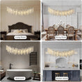 Load image into Gallery viewer, Coin Type Crystal Tree Branch Linear Chandelier 72"
