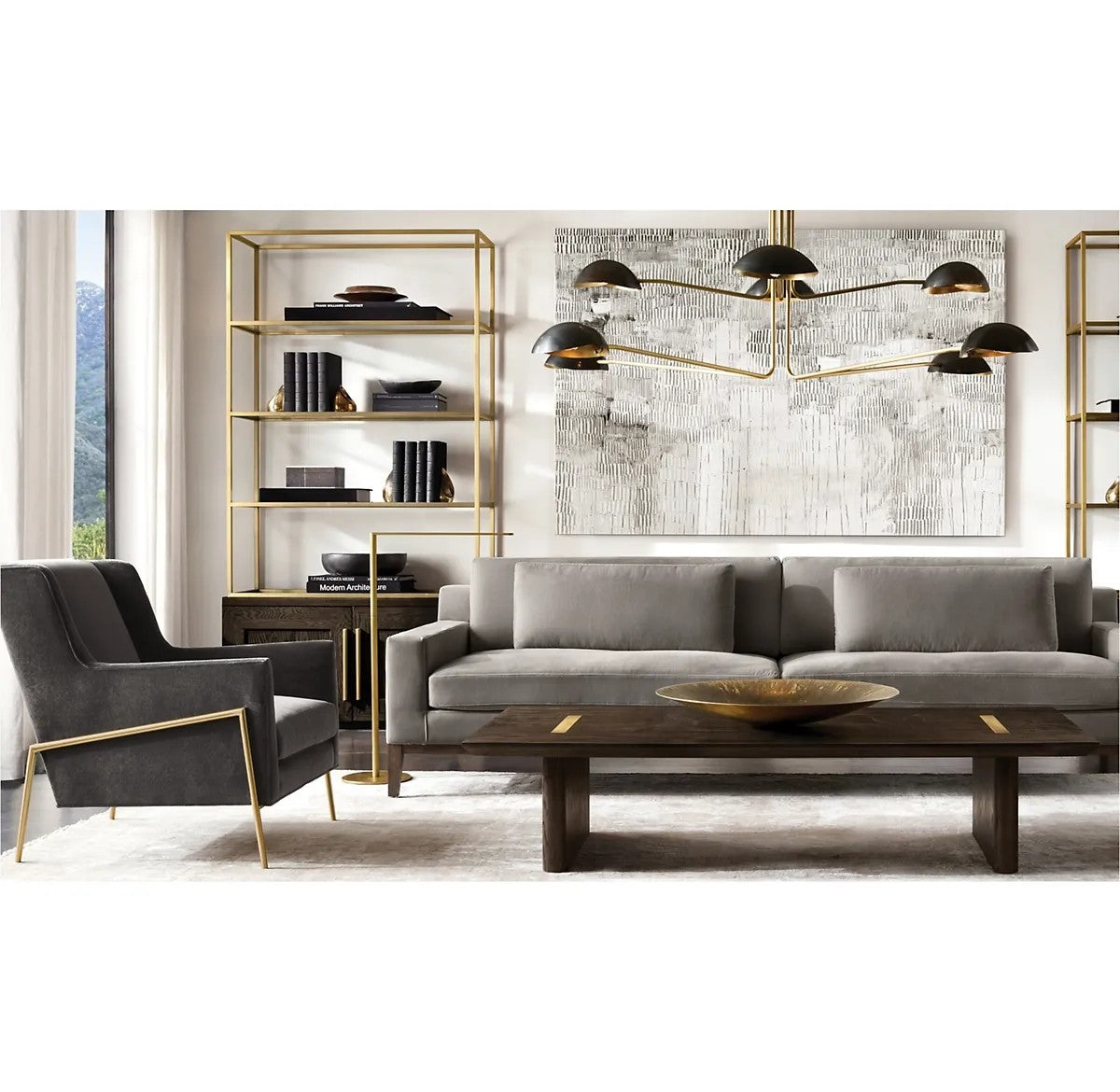 Constantini Round Chandelier 48"