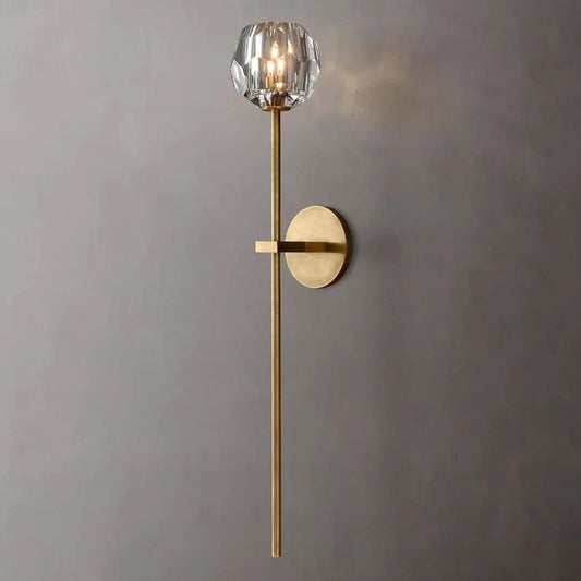 Criytal Ball Grand Sconce