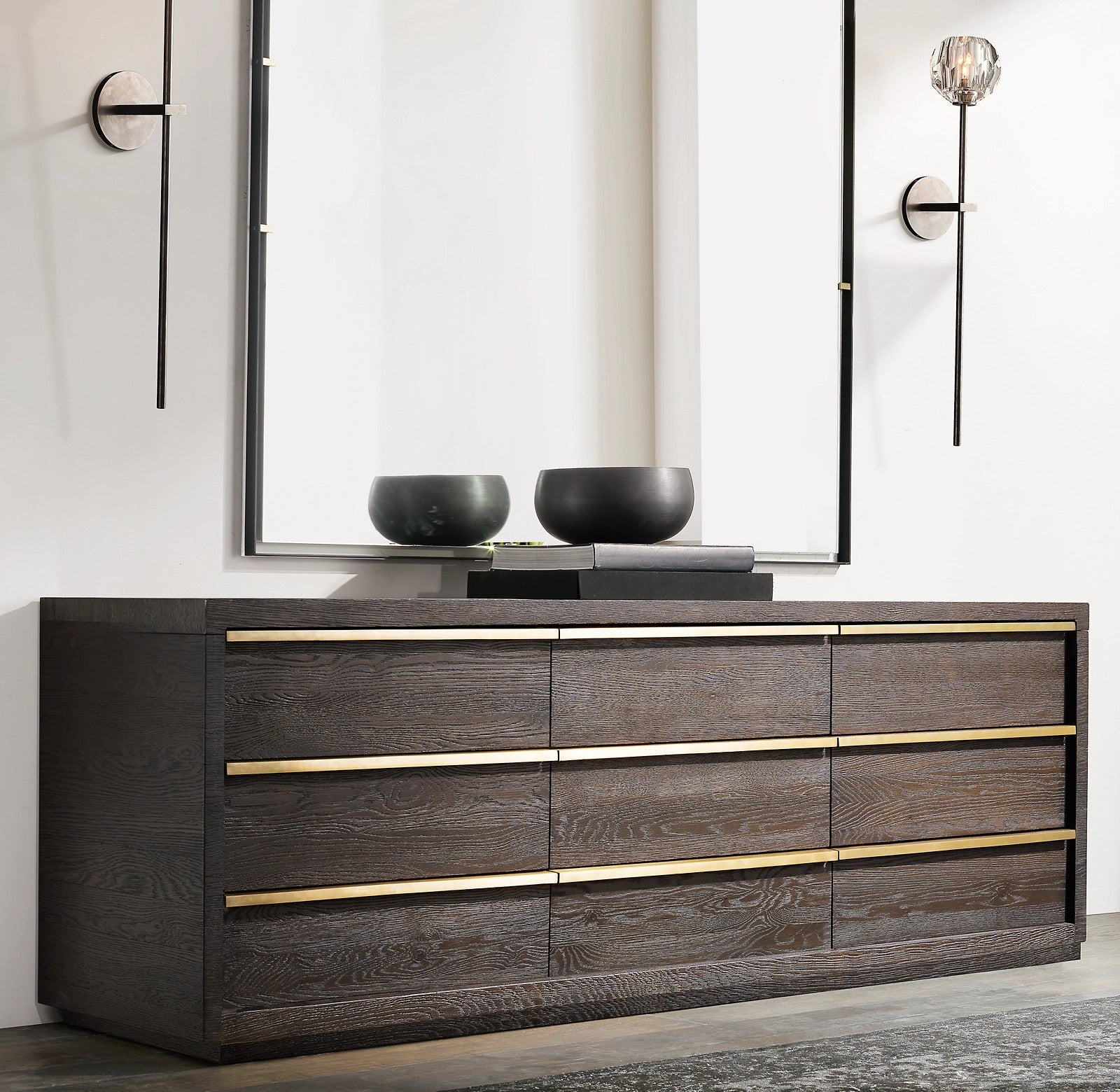 Criytal Ball Grand Sconce