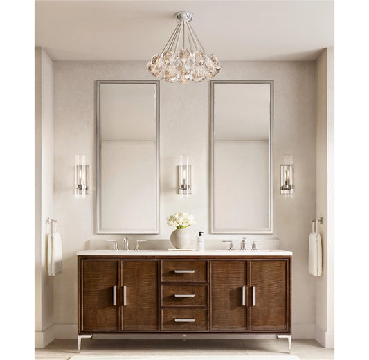 Crystal Ball Flushmount 24"