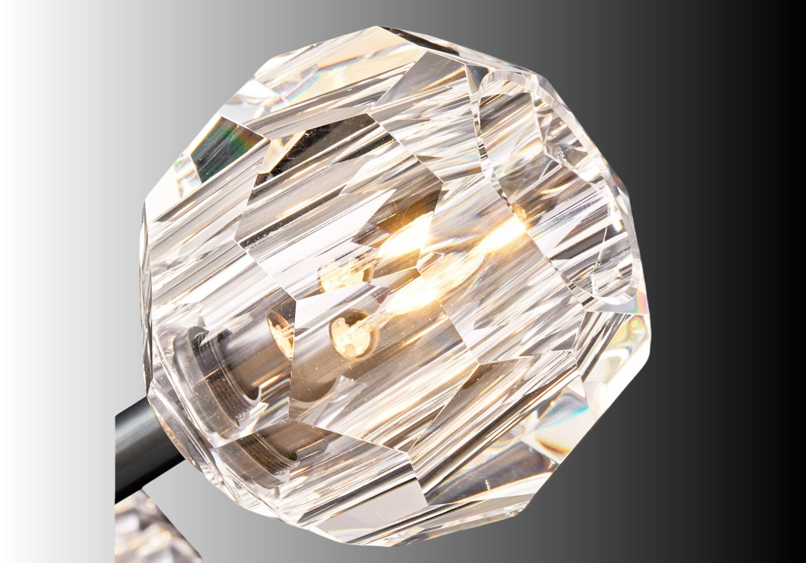 Crystal Ball Flushmount 24"