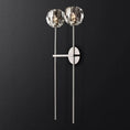 Load image into Gallery viewer, Crystal Ball Grand Double Sconce
