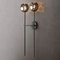 Load image into Gallery viewer, Crystal Ball Grand Double Sconce
