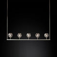 Load image into Gallery viewer, Crystal Ball Linear Chandelier 48"

