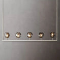 Load image into Gallery viewer, Crystal Ball Linear Chandelier 48"
