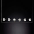 Load image into Gallery viewer, Crystal Ball Linear Chandelier 60"
