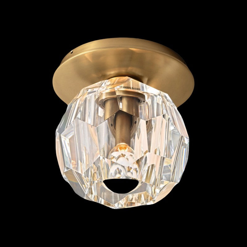 Crystal Ball Petite Flushmount