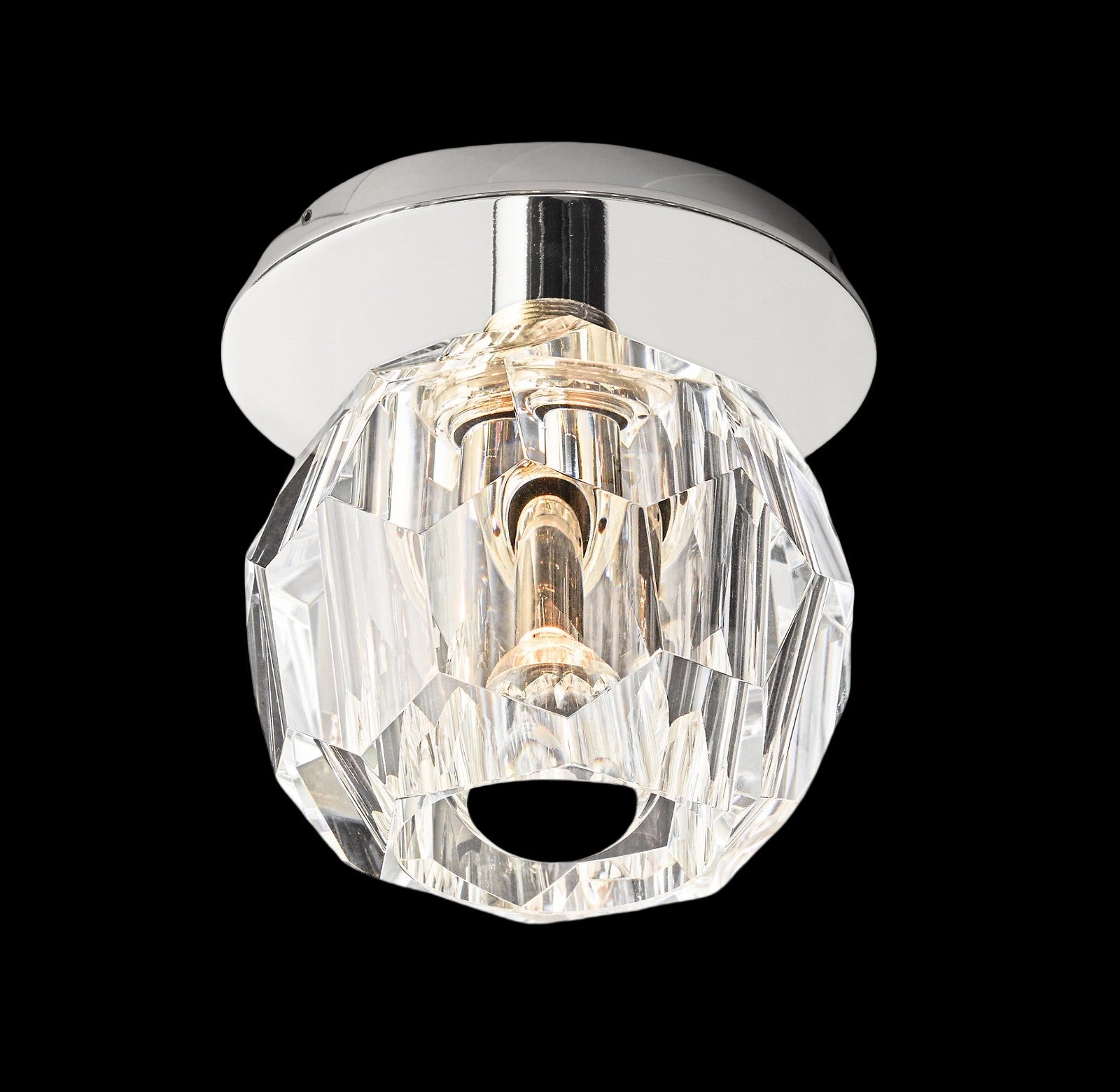 Crystal Ball Petite Flushmount
