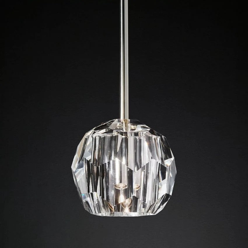 Crystal Ball Rod Pendant
