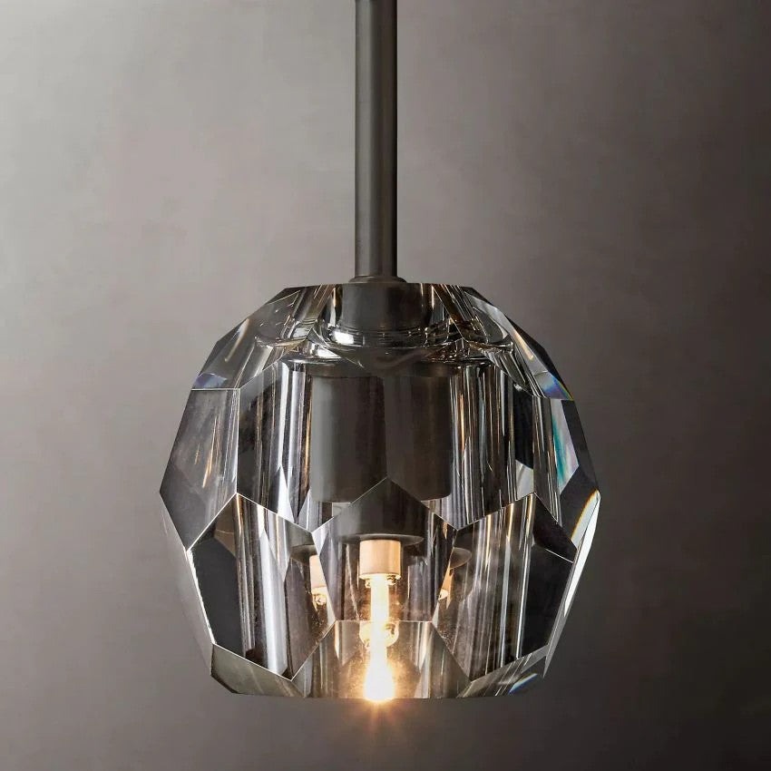 Crystal Ball Rod Pendant