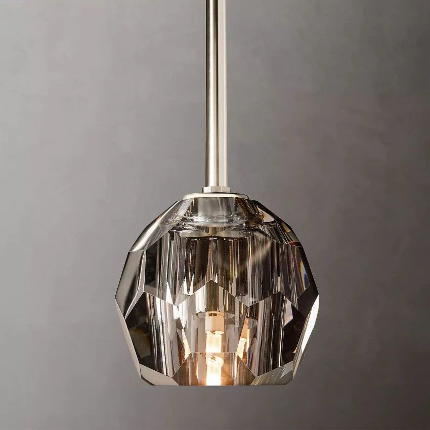 Crystal Ball Rod Pendant