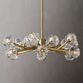 Load image into Gallery viewer, Crystal Ball Round Chandelier 36"
